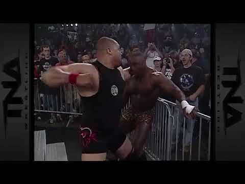 Dlo Brown Last TNA Match Against Monty Brown NWA TNA July 7 2004