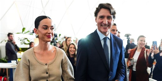 Katy Perry and Justin Trudeau Take Their Romance to the World Economic Forum