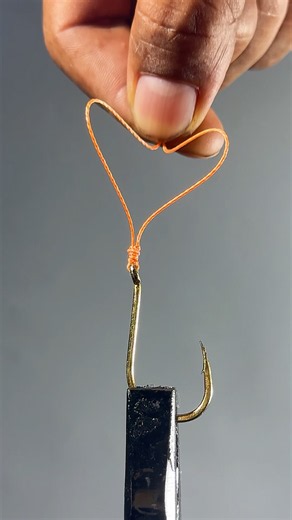 New-style hook tying method – strong and secure #knot #fishing