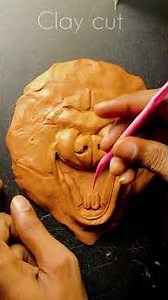 Wolf Head Making with Clay