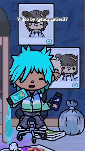 💙🩵 - WHICH COLOR SHOULD I DYE MY HAIR? 💙🩵 video by @toca.cuties37