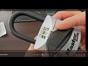 MASTERLOCK SAFESPACE 5406D Master Lock Portable Key Storage Safe