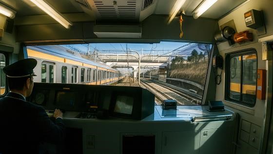 Chūō Line Tokyo Train Ride – Special Rapid Service (4K)