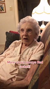 15K views · 521 reactions | Nanny talks more about her favorite Red jacket! And why it meant so much to her. #nanny #history | Nanny Faye | Facebook
