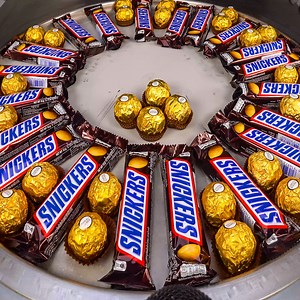 238K views · 420 reactions | Snickers Chocolate Milk Ice Cream Rolls - ASMR | Transform Cakes | Facebook