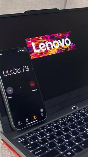 My laptop boot up time ✨