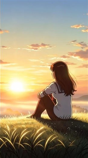 Sun! #lofi #lofianimevibes #animeretro #lofi #animation #peace