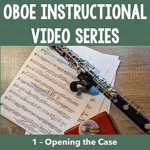 Oboe Instructional Video Series: 1 - Opening the Case
