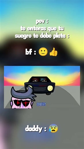 pov : te enteras que tu suegro te debe plata : xd || #shortvideo #humor #fnf #memes