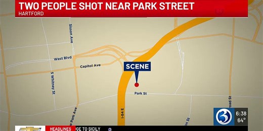 MAP: Man, woman shot in Hartford overnight