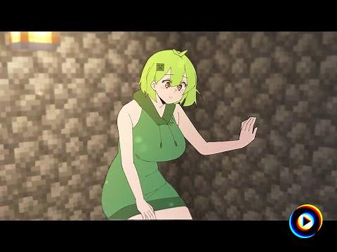 Steve, I'm stuck ㅣ Minecraft Anime ep1 by CHURURU MoeStudio