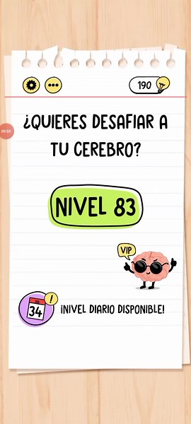 Consejos para el nivel 83 en Brain Test