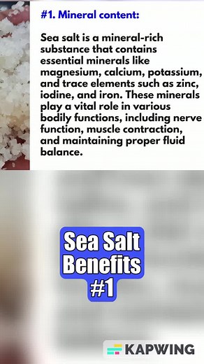 Beneficios de la Sal Marina según Dr. Sebi