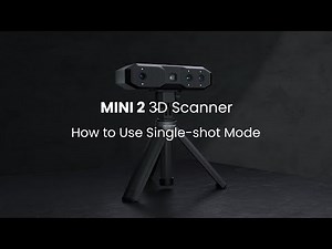 Revopoint MINI 2 3D Scanner: How to Use Single-shot Mode