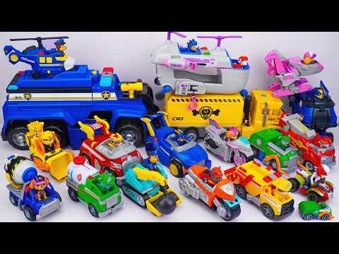 Unboxing Paw Patrol Mini Vehicles Toys | Paw Patrol Big Truck Toy | Police Cruiser & Helicopter Toys