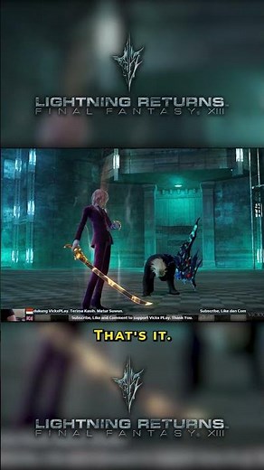 ❄️ Boss Battle — Snow Villiers+ In Normal Mode | Lightning Returns: Final Fantasy XIII #Shorts