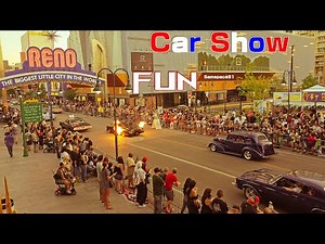 2023 car shows & parade [biggest little city in the world] Sams 🔥 August nights vlog classic car fun