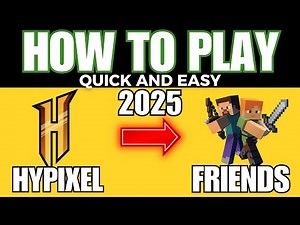 How to Play Hypixel with your friends 2025