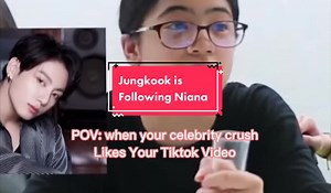 Jungkook Follows Niana Guerrero: A Dream Come True!