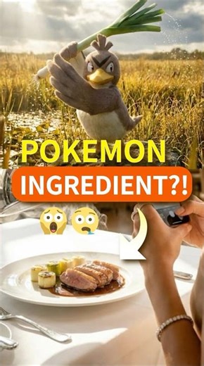 Cooking Farfetch'd (カモネギ) in Real Life! 🦆 Searing the Stick Duck ASMR 🔪