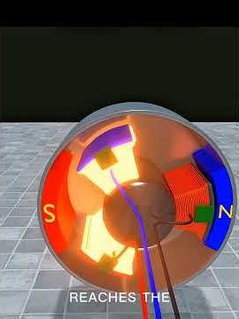 Brushless Motor Explained in 60 Seconds ⚡ | How BLDC Motors Work #shorts