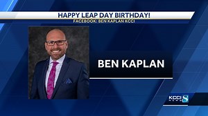 One of our very own turns 11 today! (Thanks, Leap Year 😂) Join us in wishing Ben Kaplan KCCI a happy Leap Day birthday! 🎂 | KCCI