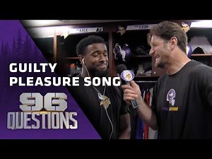 96 Questions: What's Your Guilty Pleasure Song? | Minnesota Vikings