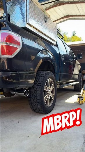 MBRP exhaust on 5.0 F-150. #mbrp #f150 #ford #5oh #v8 #trucks #kovamotive