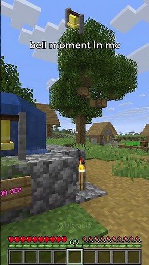 sus bell moment in #minecraft 😳