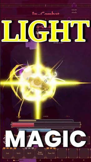LIGHT MAGIC in CLOVER RETRIBUTION #roblox #blackclover #anime #cloverretribution #asta #grimoire