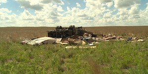 One dead after camper overturns on Highway 83