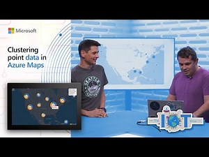 Clustering point data in Azure Maps