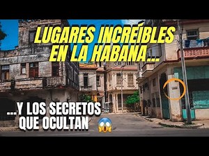 A PLACE FROZEN IN TIME | From Carlos III to Calle Infanta | Havana Cuba 4k