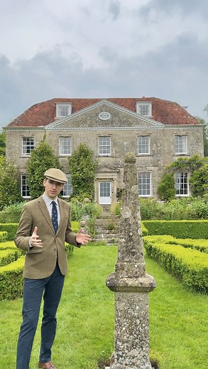 Great Houses & Estates on Instagram: "This house was built many centuries ago. Its symmetry, order, and traditional details has allowed it to mature gracefully. Weathering has only added to its beauty. Crowned by a pediment, built in stone, this is a house built to last. It is first and foremost a family home as all country houses are."