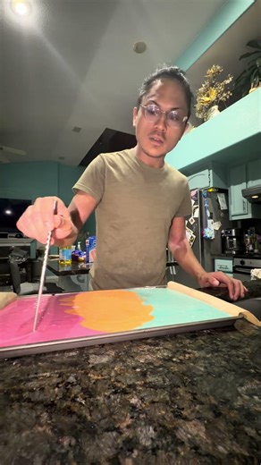 Attempting marble cake