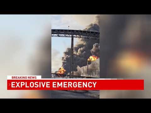 Massive Explosion Rocks Port Arthur Refinery, Residents Feel Shockwave