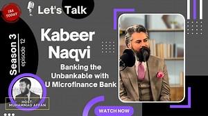 Mr. Kabeer Naqvi, President & CEO – U Microfinance Bank, joins IBA Today for a talk on Banking the Unbankable, the challenges and opportunities of banking in urban and rural segments, and much more. Watch the full video below. #UBank #Microfinance | U Microfinance Bank Limited
