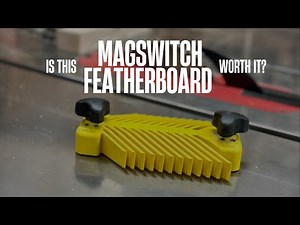 Magswitch Universal Table Featherboard Review | Magnetic Woodworking Safety Tool