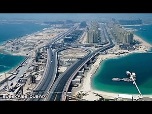 Dubai The Palm Jumeirah Aerial View