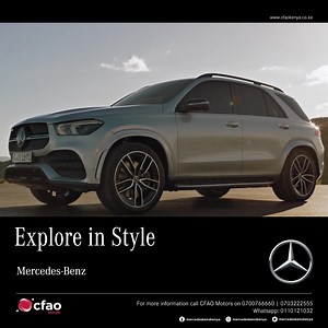 135 reactions · 4 comments | The GLE SUV by Mercedes-Benz is your gateway to exploring new horizons in luxury, combining robust performance with refined interior design. Test drive your Mercedes with us. https://www.mercedes-benz-kenya.com/en/range/gle For more information call 0700766660, 0703222555 or WhatsApp 0110121032 #CFAOMotorsDrivesKenya | Mercedes-Benz by CFAO Mobility Kenya | Facebook