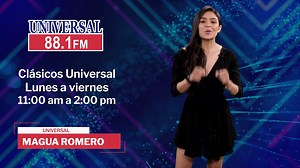 ¡Comienza la semana 😎 con actitud y en compañía de Magua Romero! ☀️📻 Sintonizala en línea o por el 88.1 de tu radio. 📻 Universal 88.1 FM 🖥 universal881.com | Universal 88.1 FM