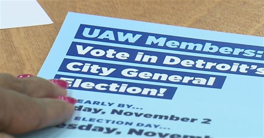 Campaigning for votes in Detroit mayoral race