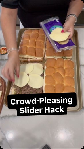 This is how you feed a crowd and keep everyone happy! 🙌🍔😋 Lina made FOUR of her favorite sliders — all baked on one sheet pan! It’s quick, easy, and perfect for parties, picky eaters, or hungry families. 😋 Tag someone who loves hosting (or just loves a good slider!) Comment SHEET and we’ll DM you the recipe! @kingshawaiian @raoshomemade | Hip2Save