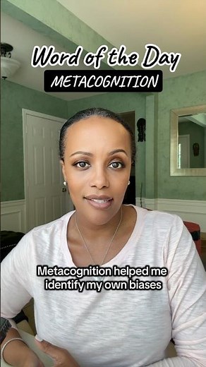 Word of the Day: METACOGNITION - Meaning & Sentence Examples