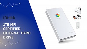 Watch iDiskk External Hard Drive - Apple/Android/Windows! on Amazon Live
