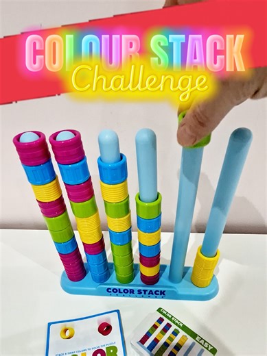 Try the Color Stack Game with Family and Friends!