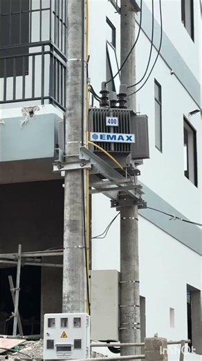 Watch This Building Get Connected to Electricity!