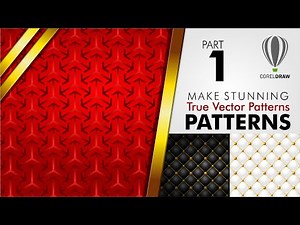 Beautiful Vector Pattern | Make Pattern in Corel Draw