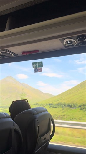 #roadtrip #mountains #busride #view #fyp | road trip
