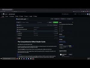 GMod Shader Guide